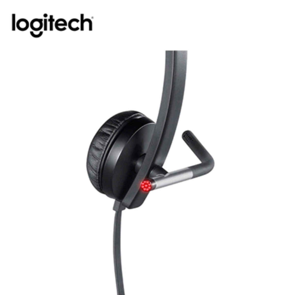 LOGITECH - Logitech Audífono con Micro B2B H650E Headset Stereo USB - 981-000518