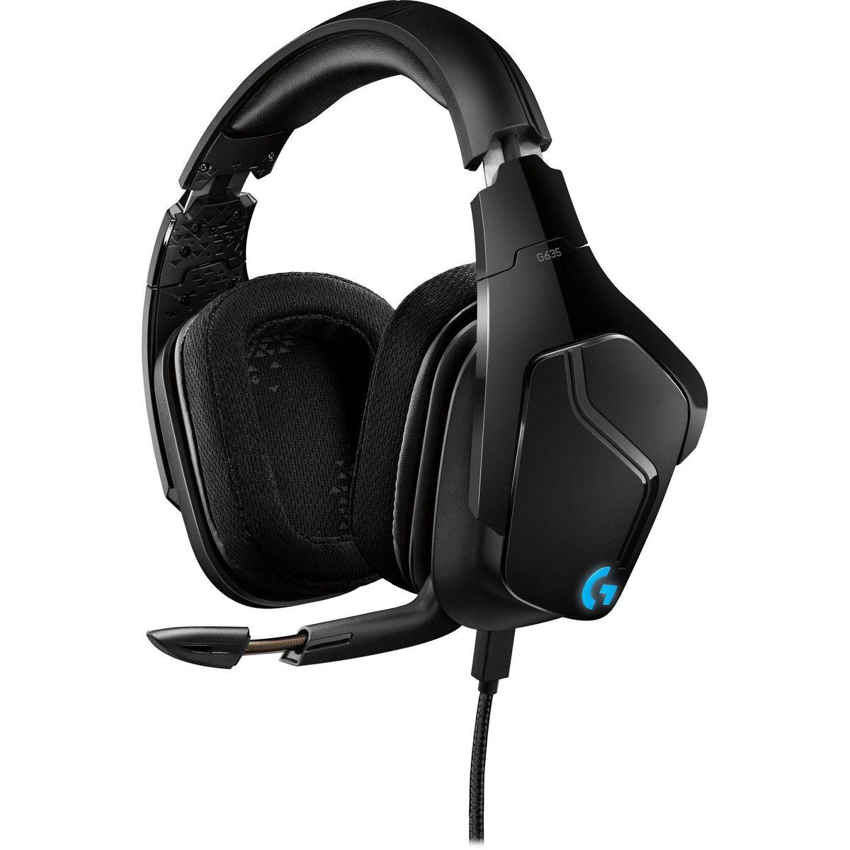 LOGITECH - Auriculares Logitech G635 7.1 Surround RGB PC Gaming - 981-000748