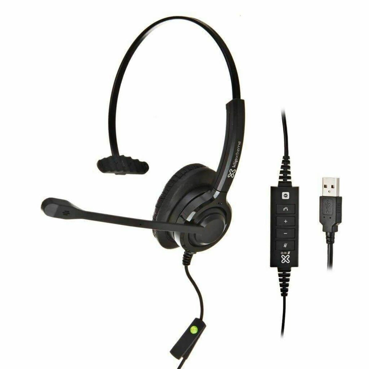 KLIPXTREME - Klip Xtreme VoxPro MonoAuricular empresas con interfaz USB - KCH-901