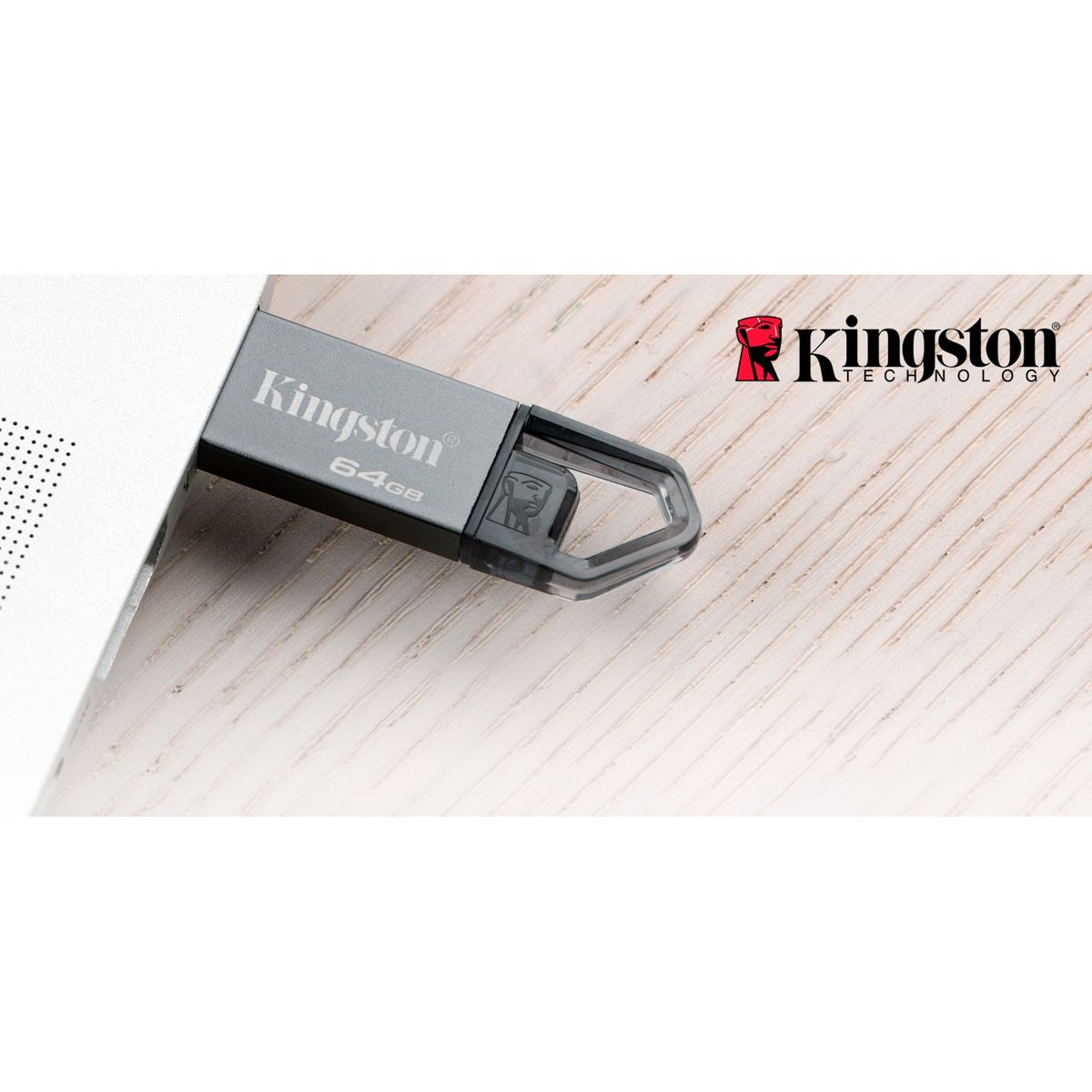 KINGSTON - USB 3.1 64GB Kingston DataTraveler Mini Gris - DTMRX/64GB