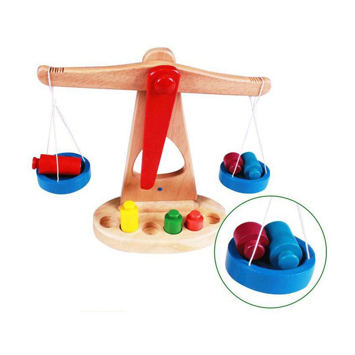 GENERICO - Mi primera balanza de madera