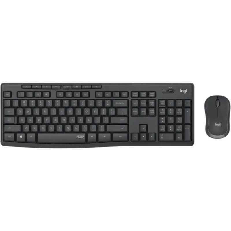 LOGITECH - Kit Teclado Y Mouse Logitech Mk295 Inalambrico Usb Black