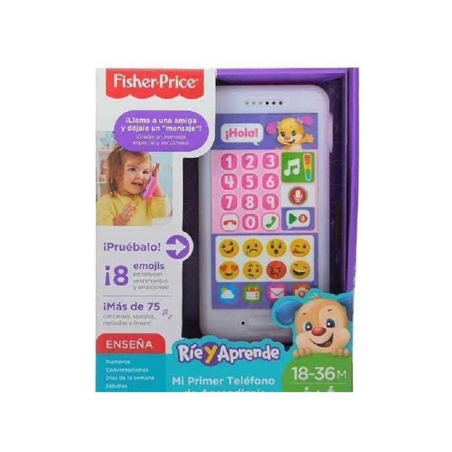 Teléfono Celular Para BebÃ©s Fisher Price Fisher Price Mi Primer