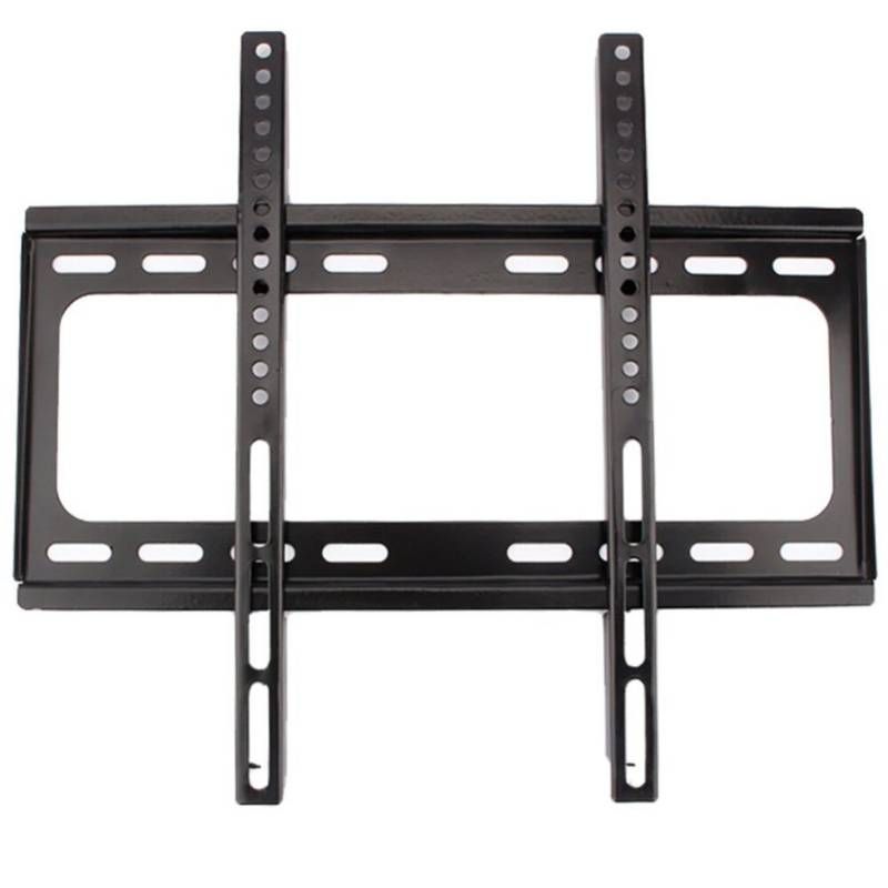 GENERICO - RACK FIJO ESTATICO TV 32 A 65 PULGADAS / NEGRO