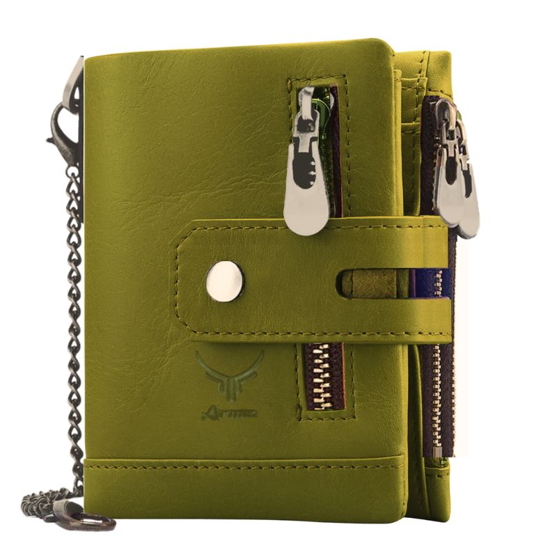 ARMUZ - Billetera de Cuero Vacuno BP829 con RFID