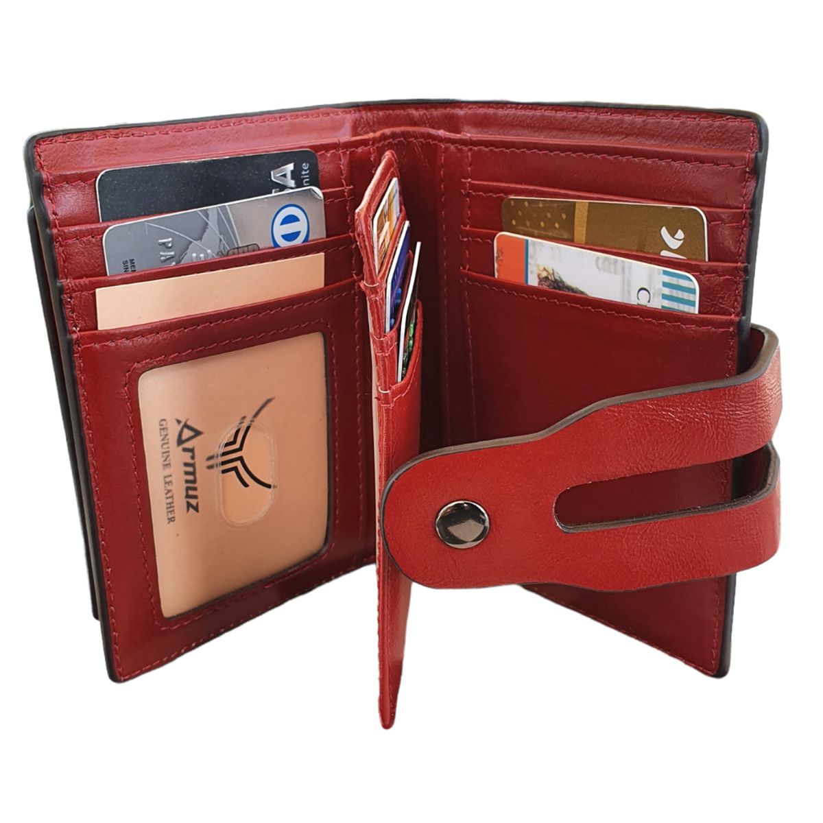 ARMUZ - Billetera de Cuero Vacuno con RFID Mujer BP932