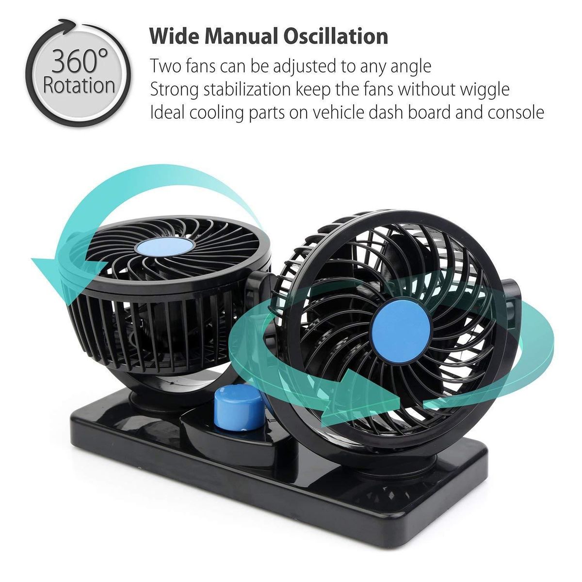OEM - Ventilador para Vehiculos 12Voltios de Auto Carro Mitchell