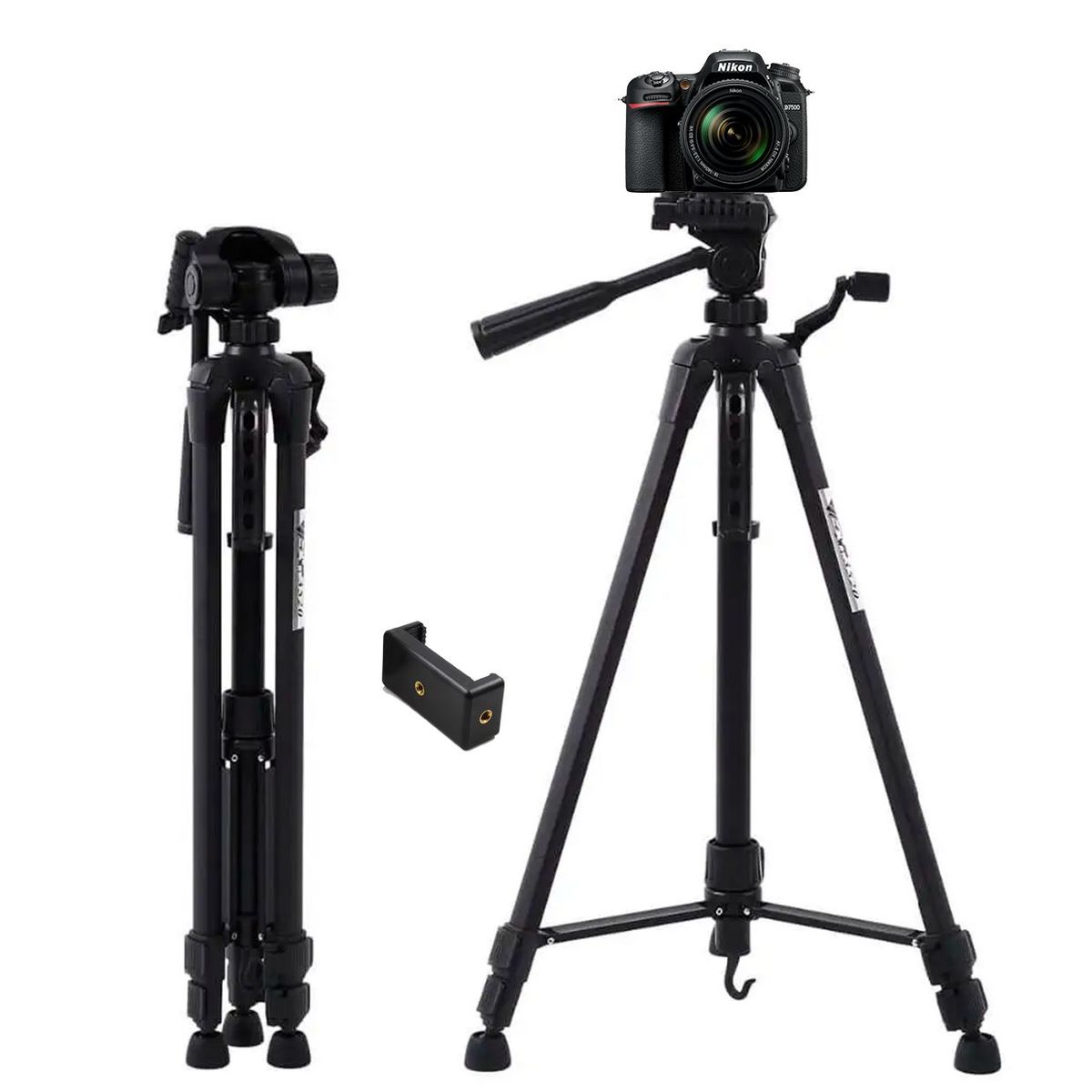 WEIFENG - Trípode Cámaras Celulares Profesional 1400mm Weifeng