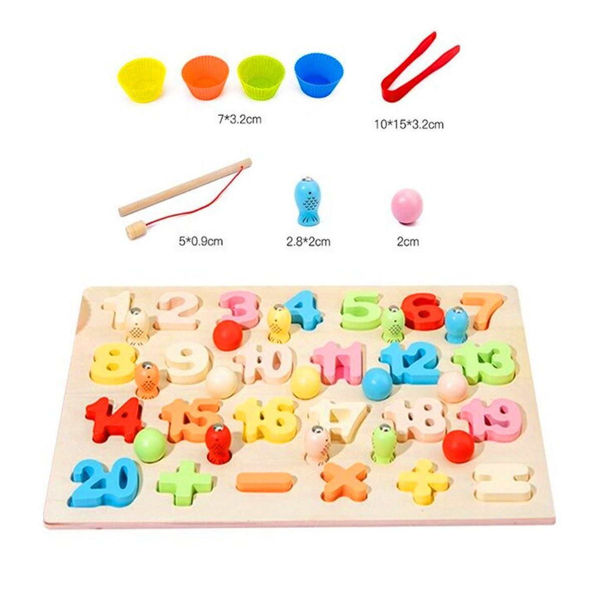 GENERICO - Juego Didático Pesca Digital Multifuncional