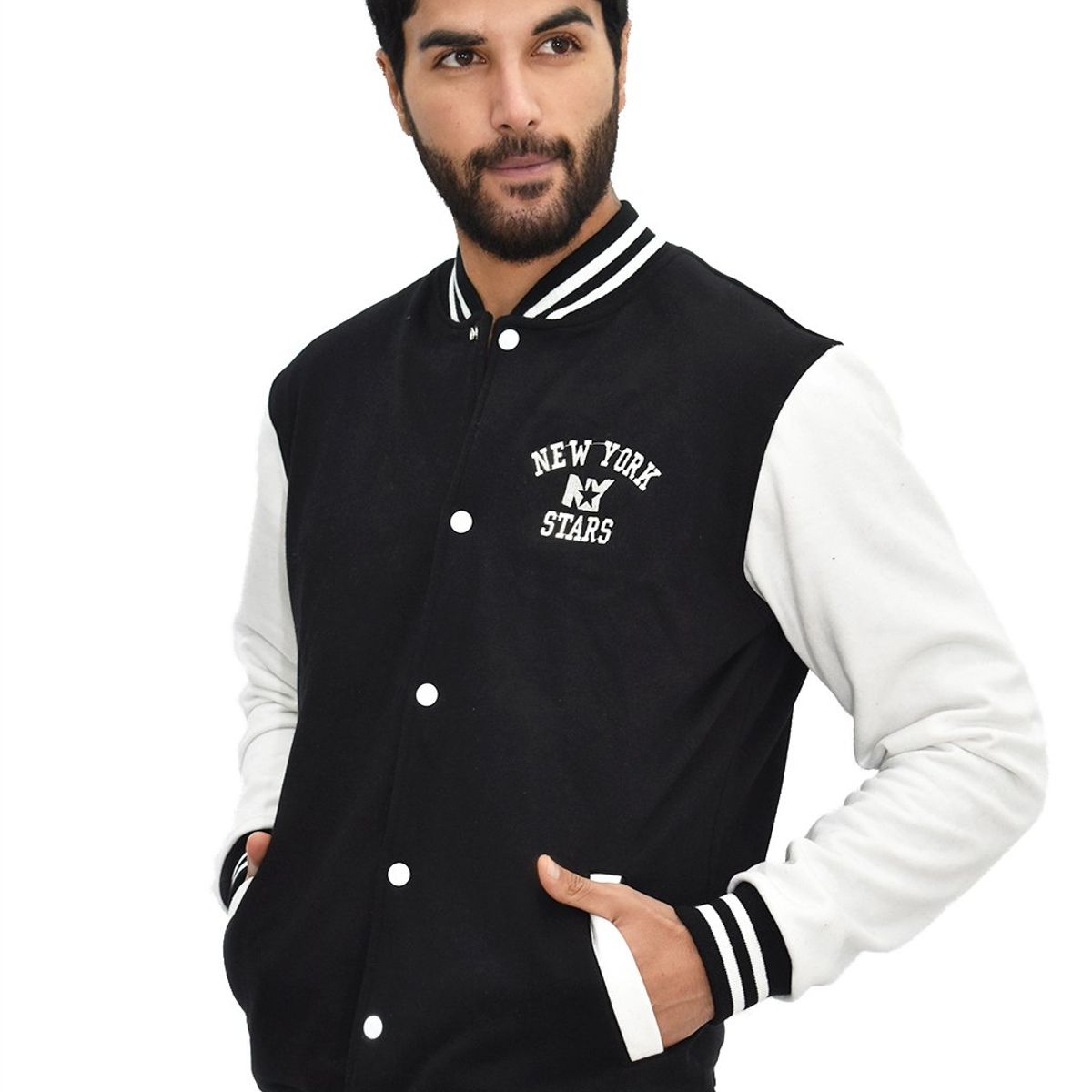 NEW YORK STARS - Casaca Hombre Beisbol - Negro - New York Stars NY