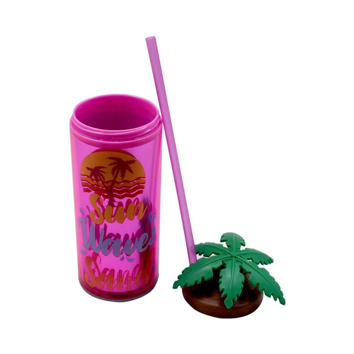 GENERICO - Vaso Tomatodo Hawai Fucsia