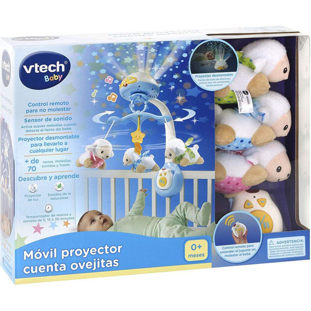 VTECH - Vtech - movil proyector cuenta ovejitas