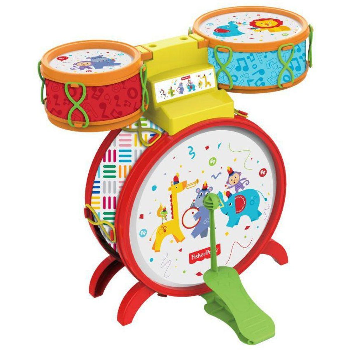 FISHER PRICE - Fisher price - mi primera bateria musical de juguete
