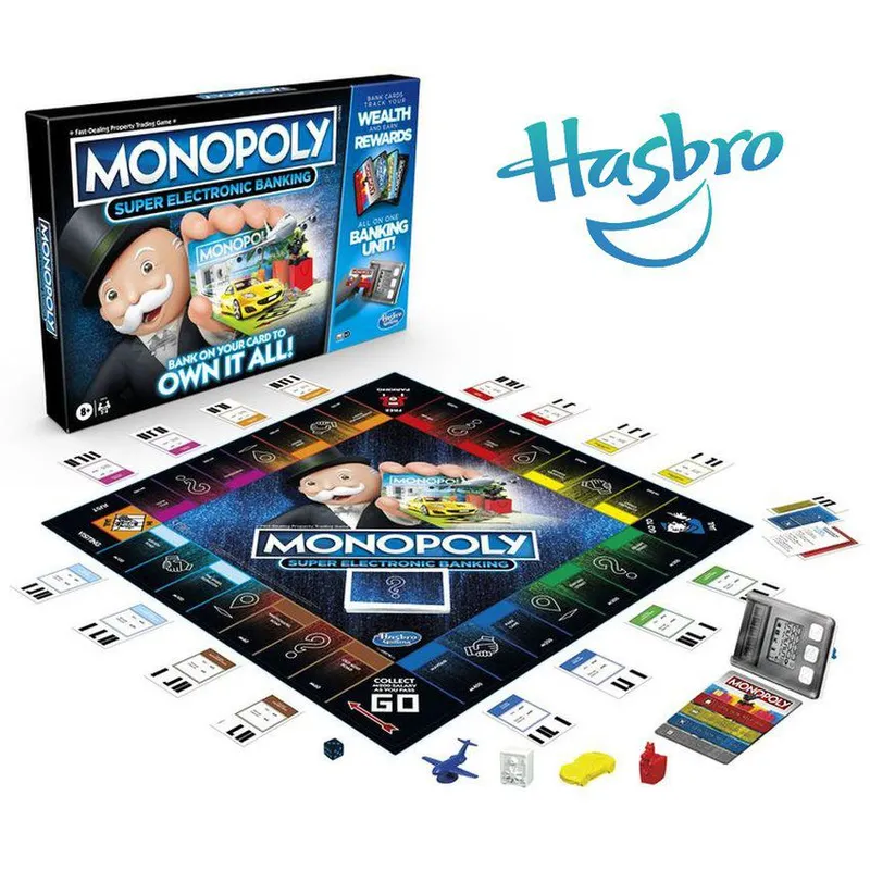 HASBRO - Monopoly súper banco electrónico