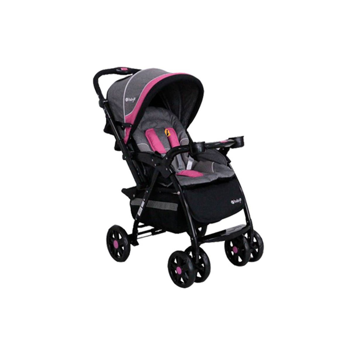 EBABY - Coche cuna Travel Sistem para Bebé «BRAVIAR» Pink