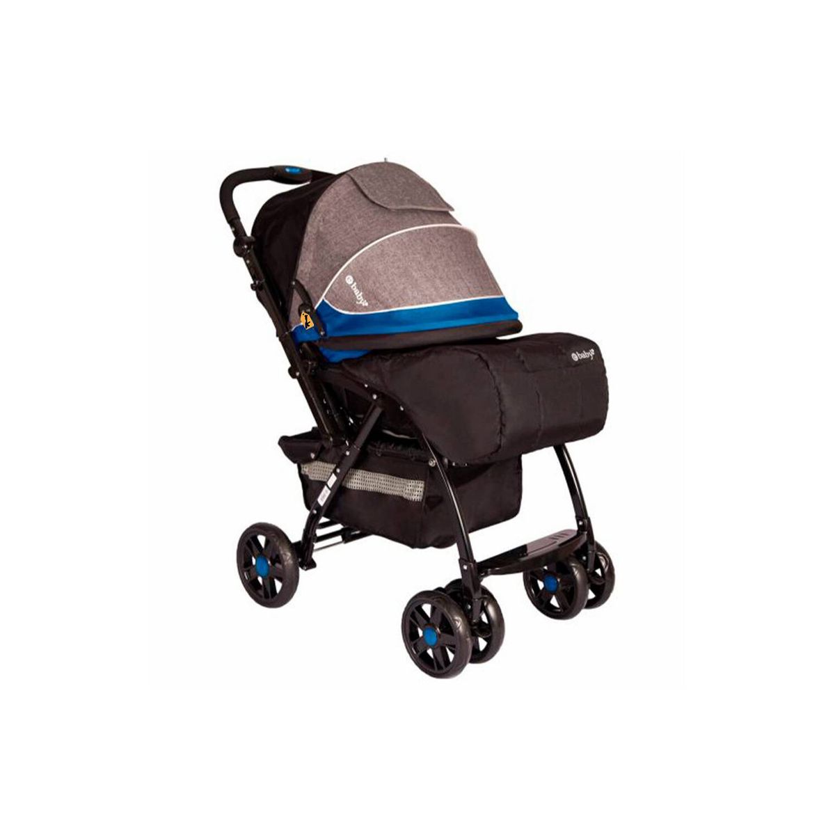 EBABY - Coche cuna Travel Sistem para Bebé «BRAVIAR» Blue