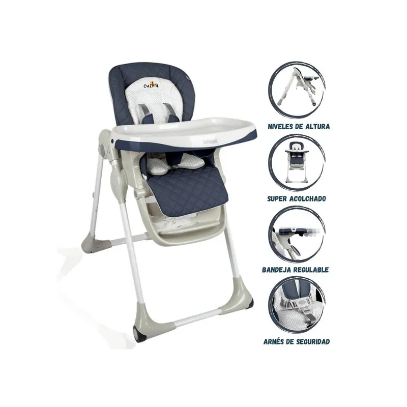 INFANTI - Silla Graduable INFANTI »HAPPY MEAL PRO» BLUE