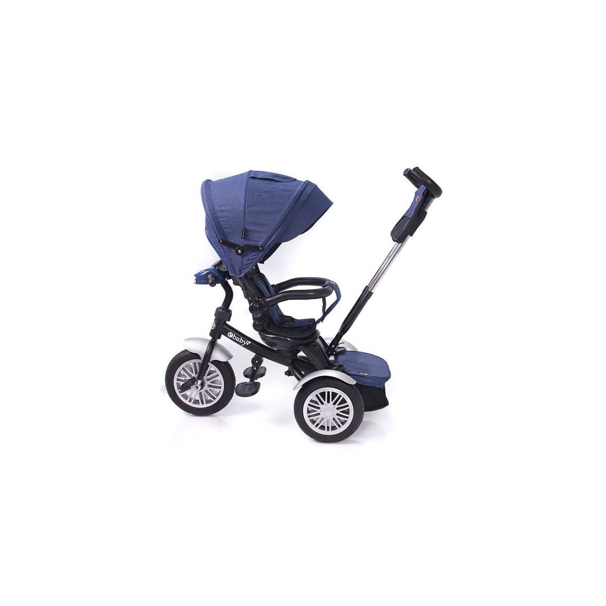 EBABY - Triciclo Guiador Reversible para Niño «ZOE» Blue