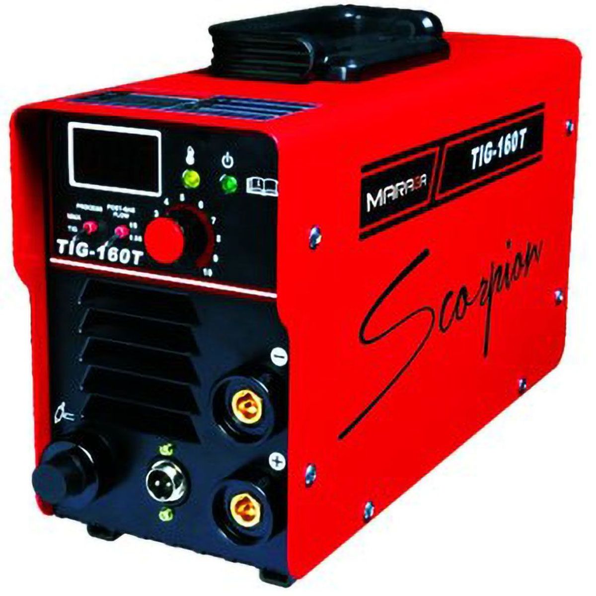 MARAGA - Inversora Soldadora Scorpion - Tig (Alta Frecuencia) & Electrodo 160 Amps Monofasica 220 Volts (Inc. Antorcha Tig)