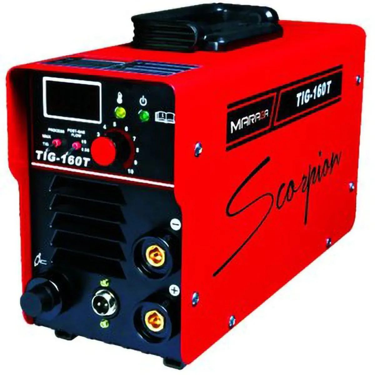 MARAGA - Inversora Soldadora Scorpion - Tig (Alta Frecuencia) & Electrodo 160 Amps Monofasica 220 Volts (Inc. Antorcha Tig)