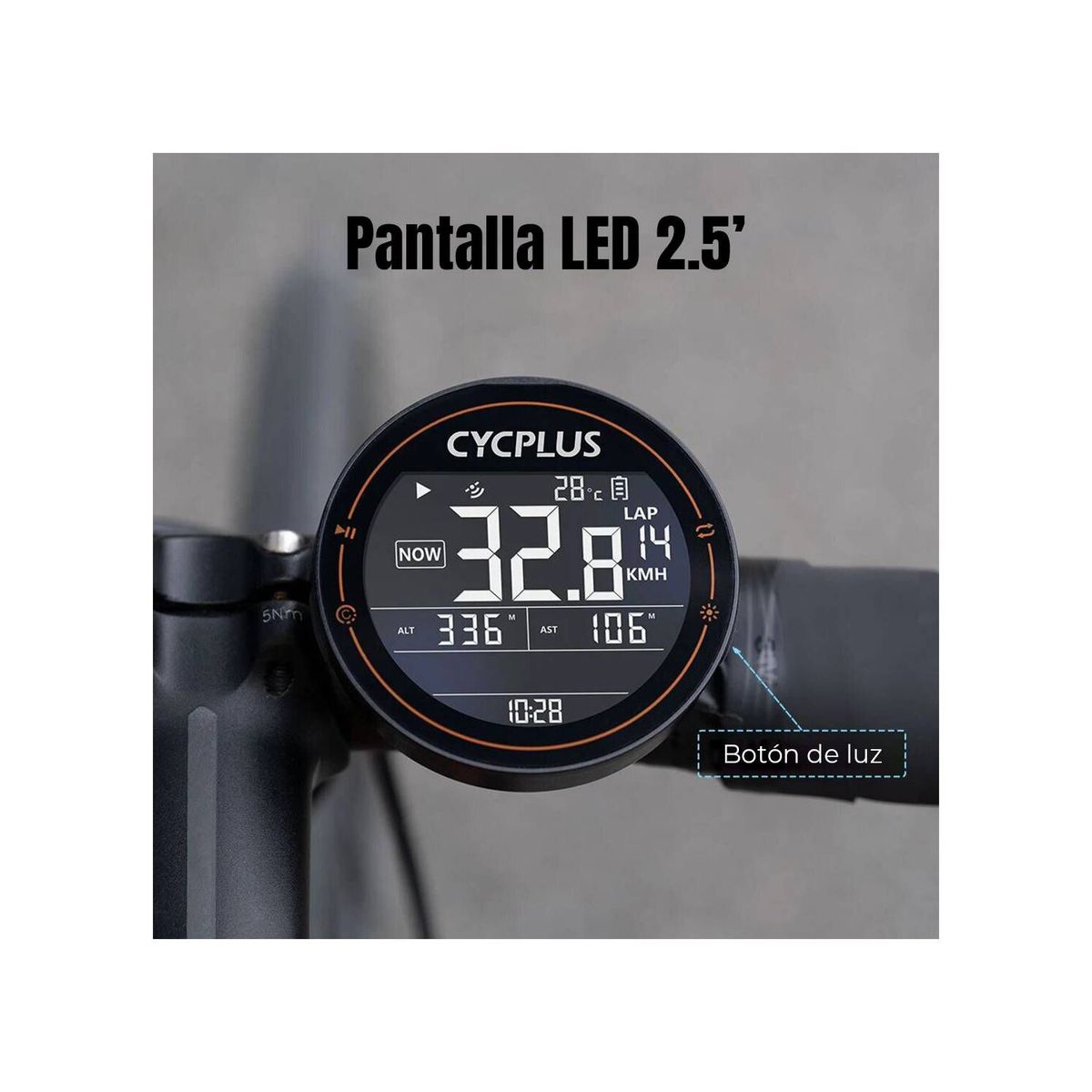 CYCPLUS - Ciclocomputador gps cycplus m2