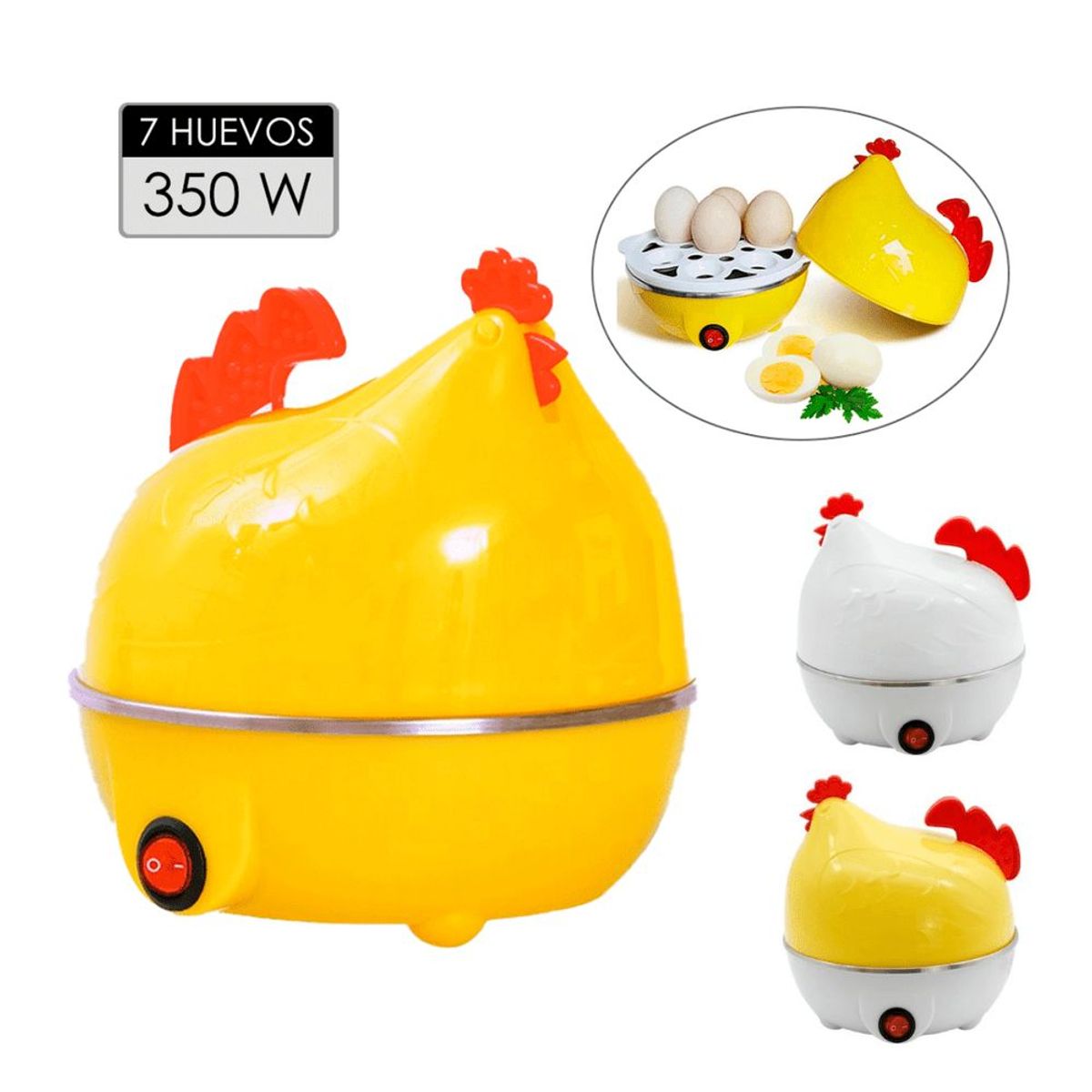 OEM - Gallina Hervidor de Huevo Eléctrico Super Practico