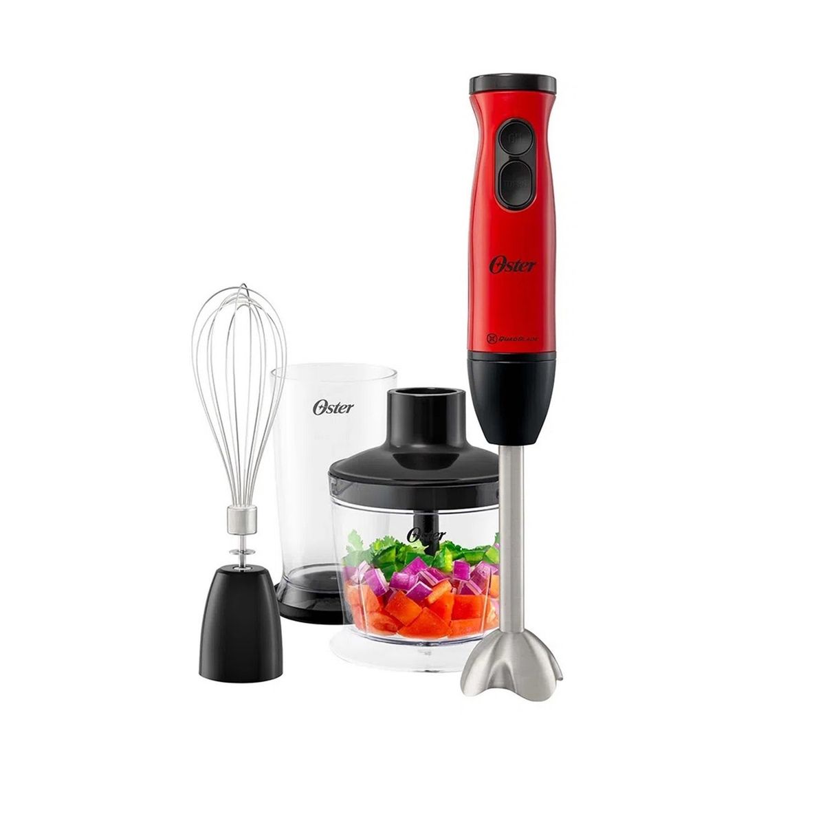 OSTER - Batidora de inmersión Oster FPSTHB460A053 cuchilla Quad 400W