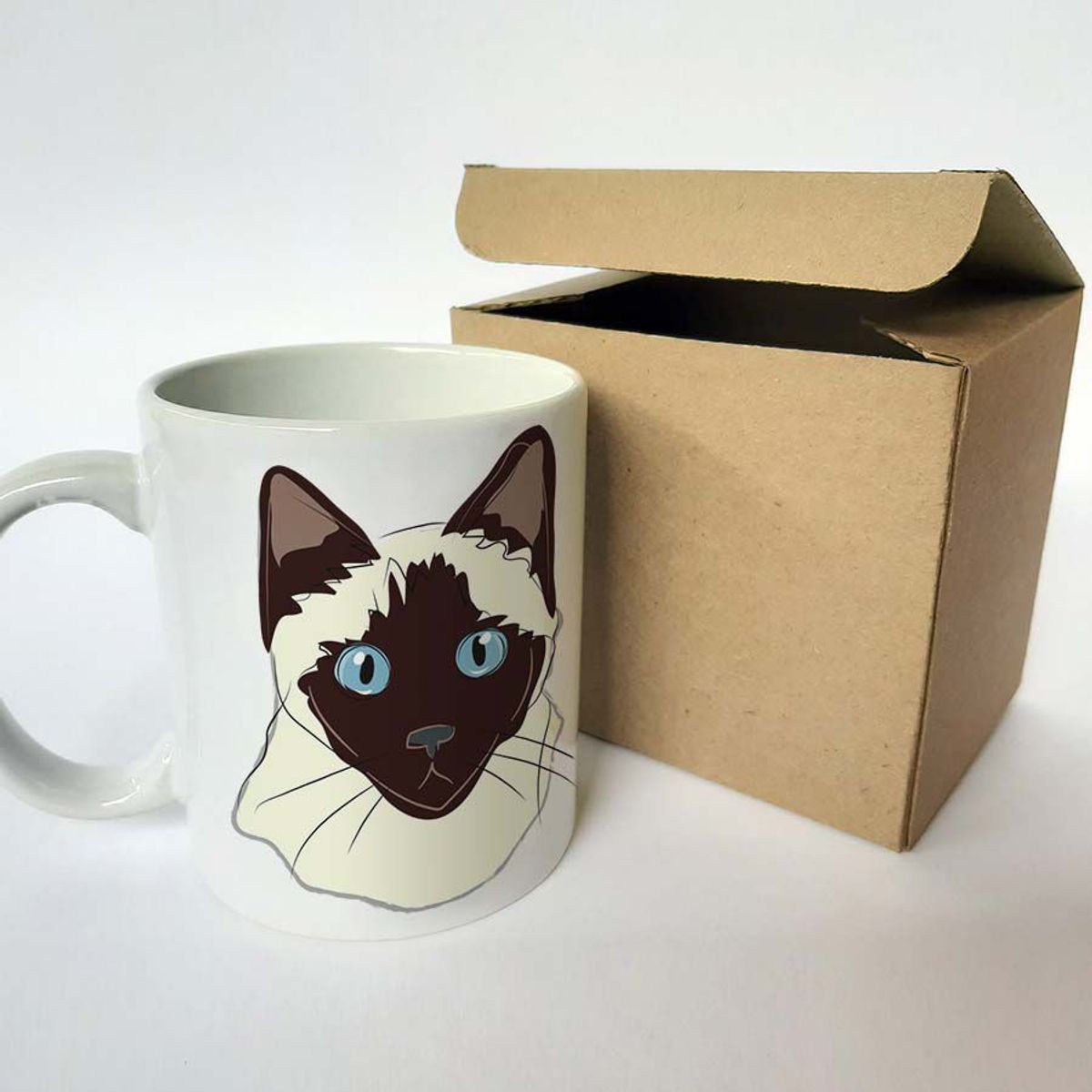 QALA DISEÑO - Taza 11 oz. Qala Diseño - Gato Siamés
