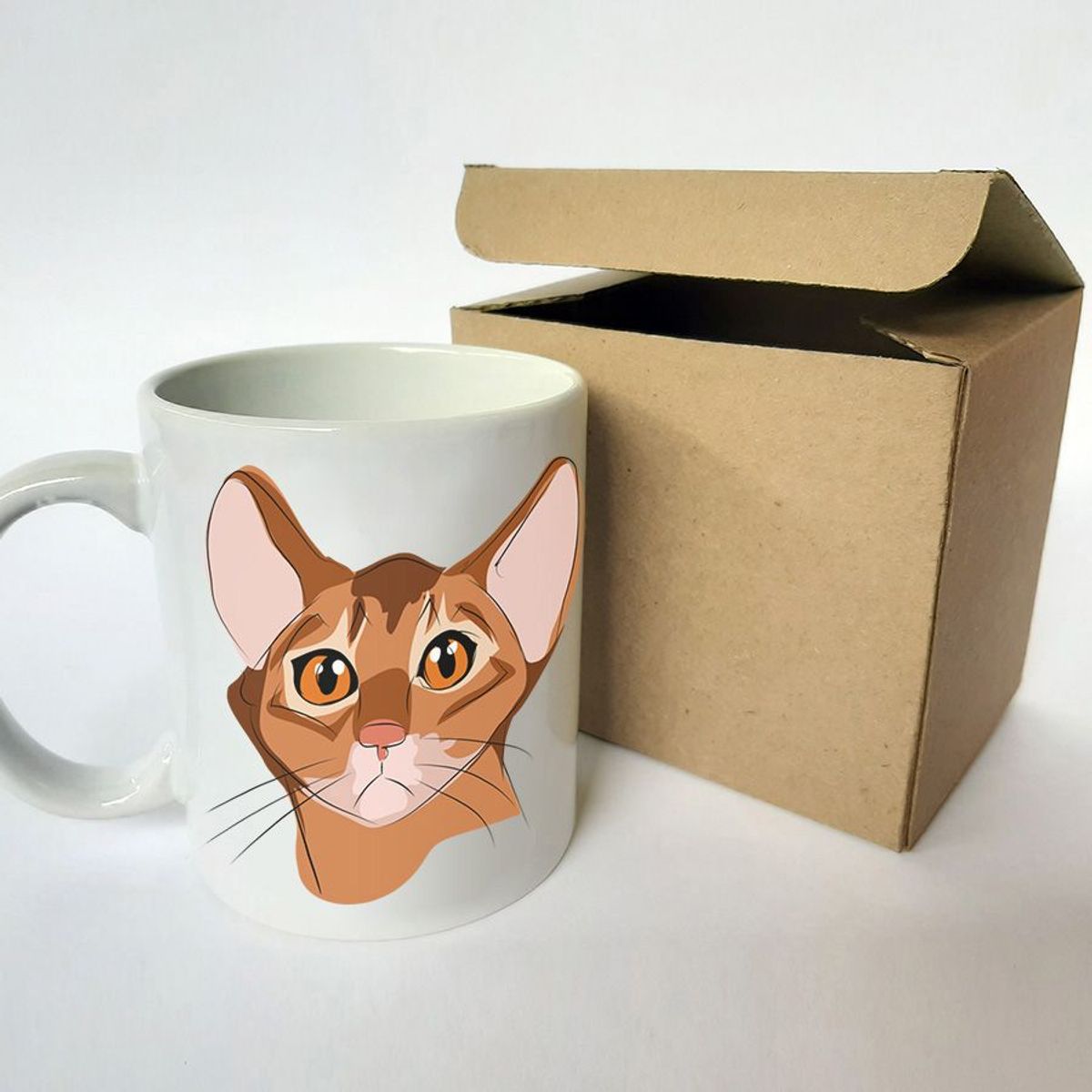 QALA DISEÑO - Taza 11 oz. Qala Diseño - Gato Orejón
