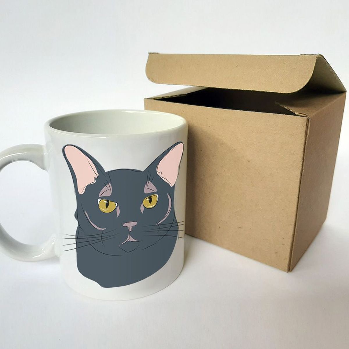 QALA DISEÑO - Taza 11 oz. Qala Diseño - Gato Negro
