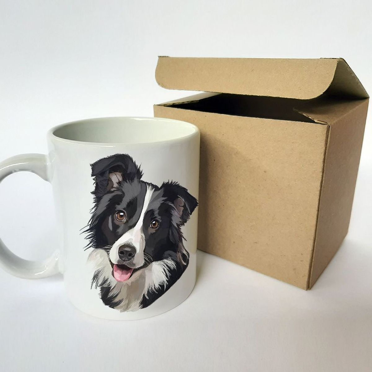 QALA DISEÑO - Taza 11 oz. Qala Diseño - Perro Border Collie