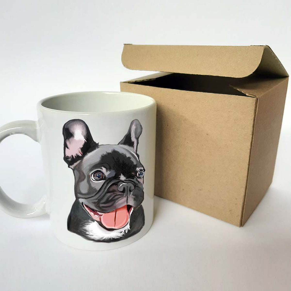 QALA DISEÑO - Taza 11 oz. Qala Diseño - Perro Bulldog Francés - Frenchie