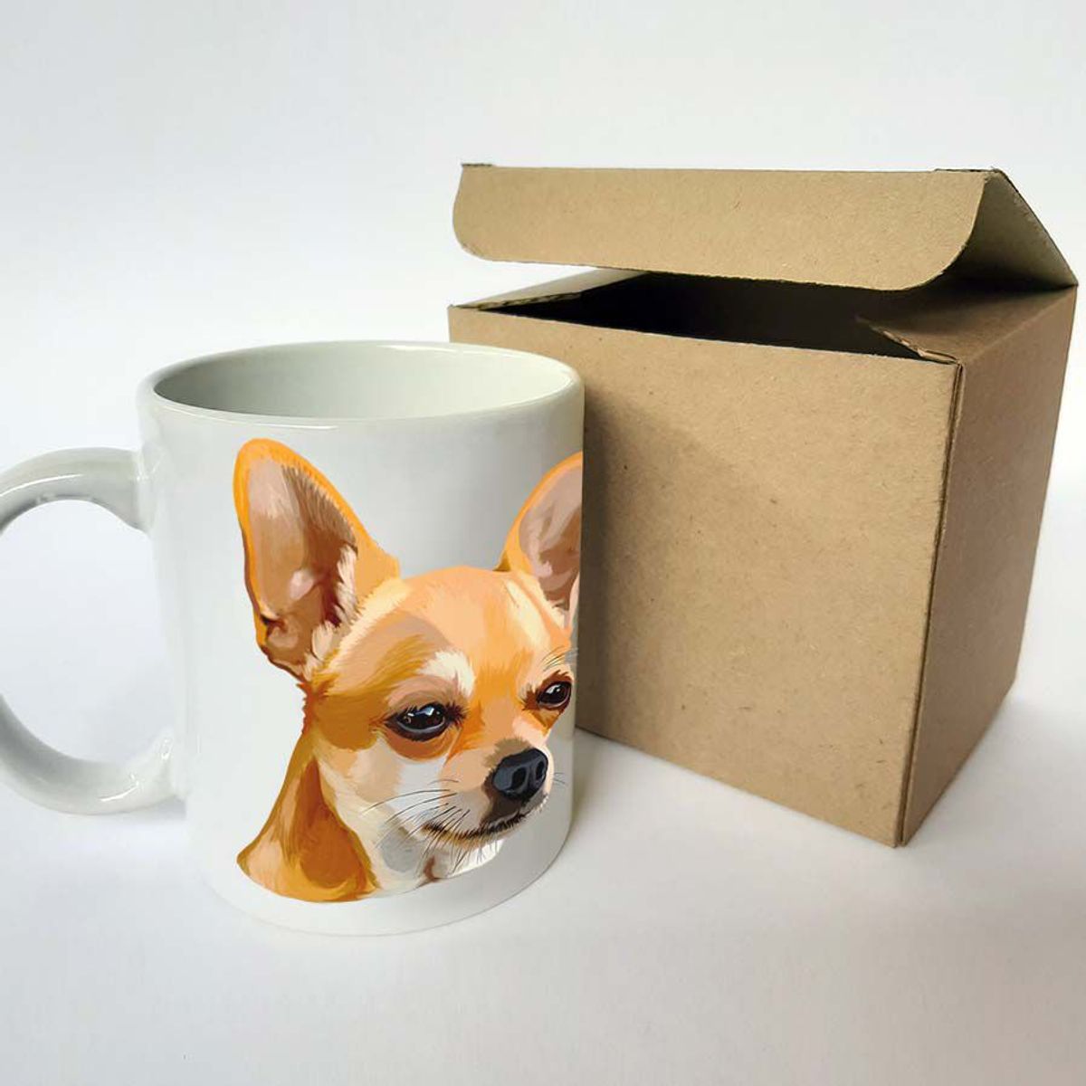QALA DISEÑO - Taza 11 oz. Qala Diseño - Perro Chihuahua D.