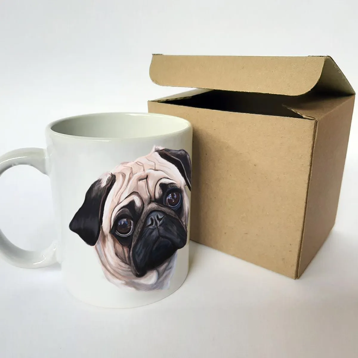 QALA DISEÑO - Taza 11 oz. Qala Diseño - Perro Pug