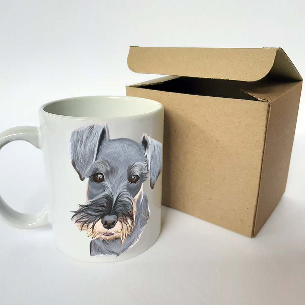 QALA DISEÑO - Taza 11 oz. Qala Diseño - Perro Schnauzer