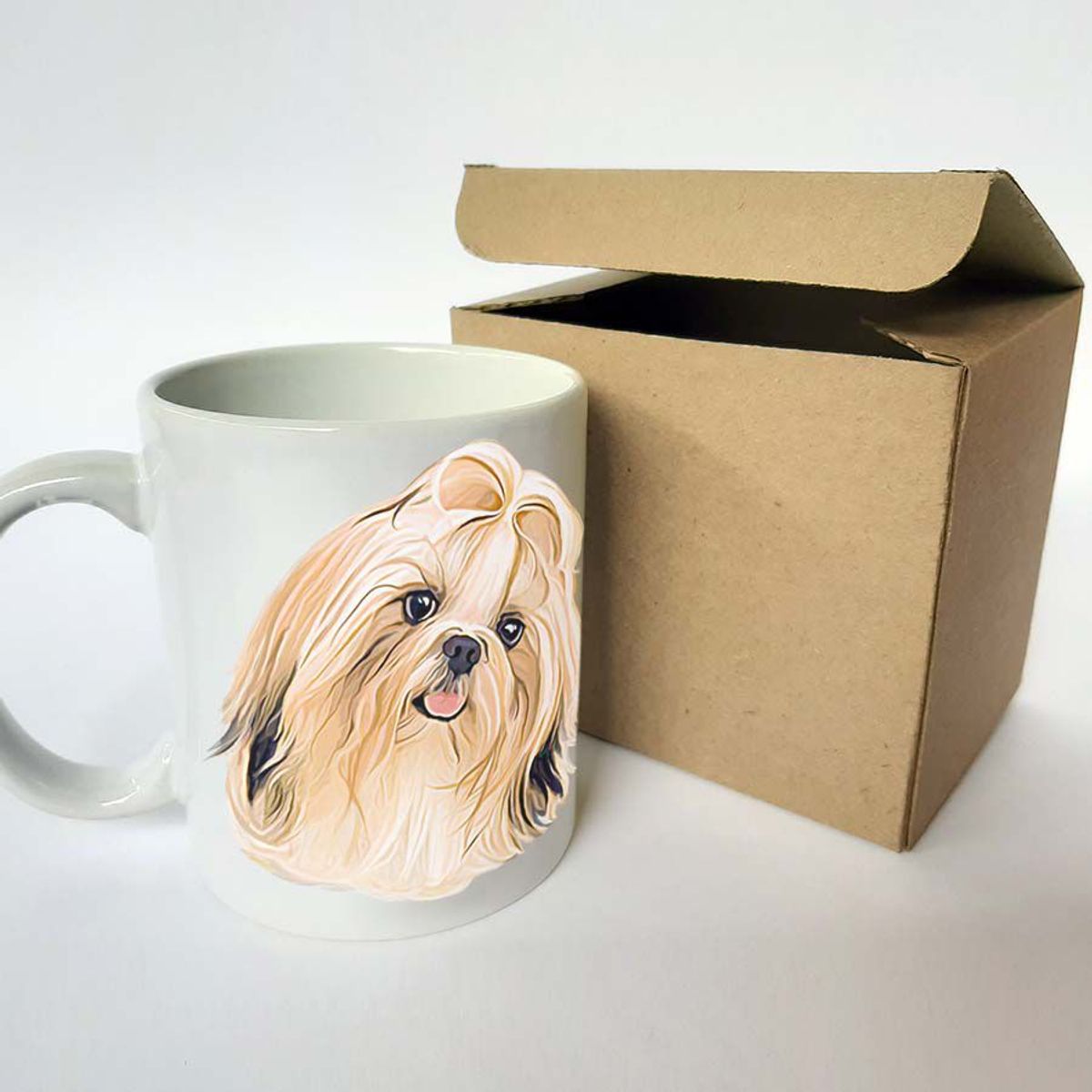 QALA DISEÑO - Taza 11 oz. Qala Diseño - Perro Shih Tzu 1