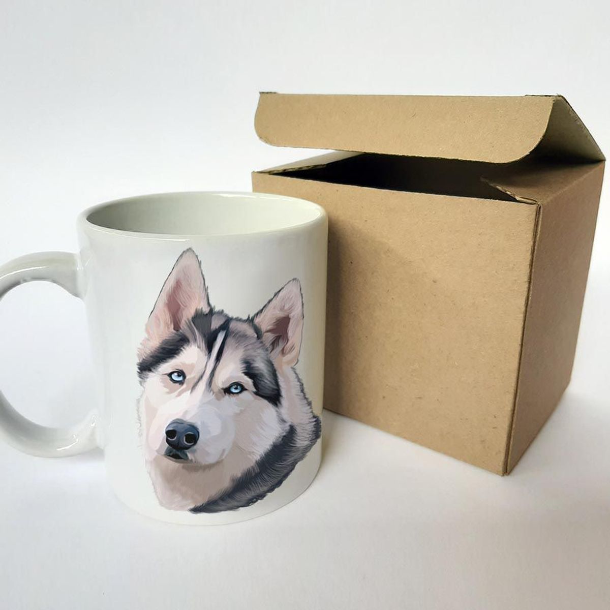 QALA DISEÑO - Taza 11 oz. Qala Diseño - Perro Siberiano
