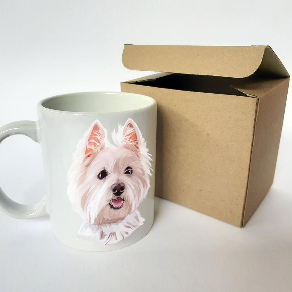 QALA DISEÑO - Taza 11 oz. Qala Diseño - Perro West Highland - Westie