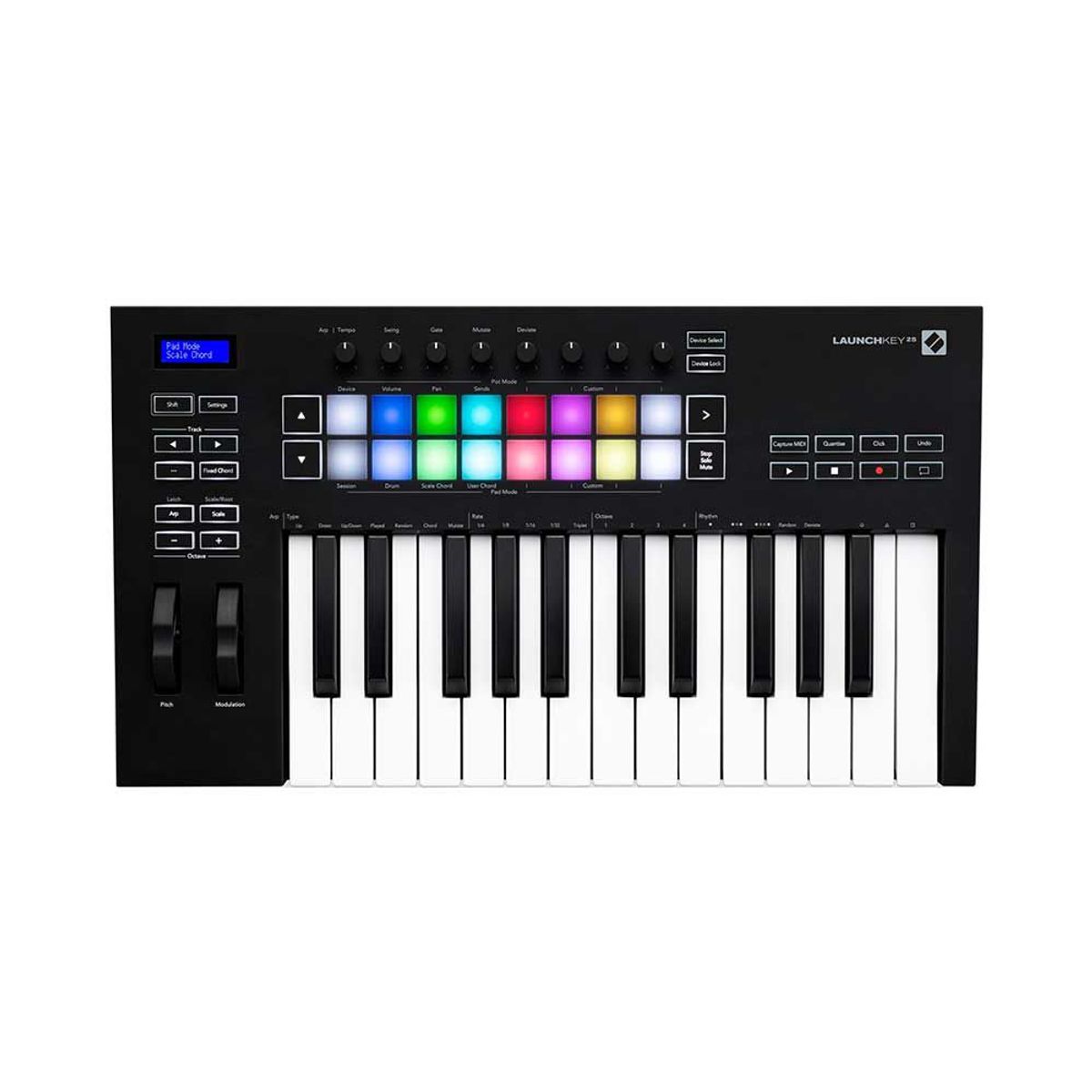 NOVATION - Controlador Midi 25 Teclas Novation Launchkey 25 Mk3