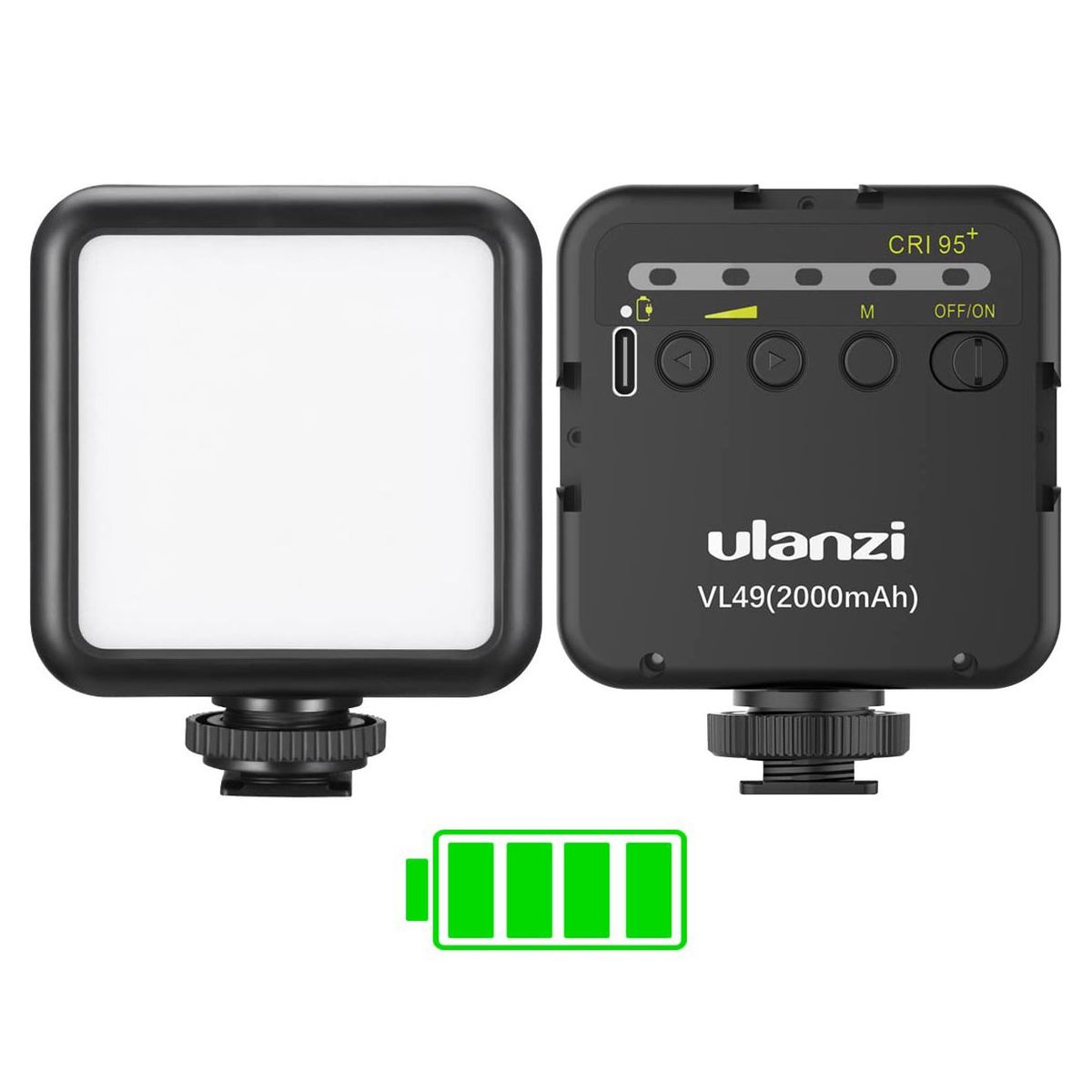 ULANZI - Luz Led Recargable Ulanzi VL49  Para Videos Cámaras y Celulares