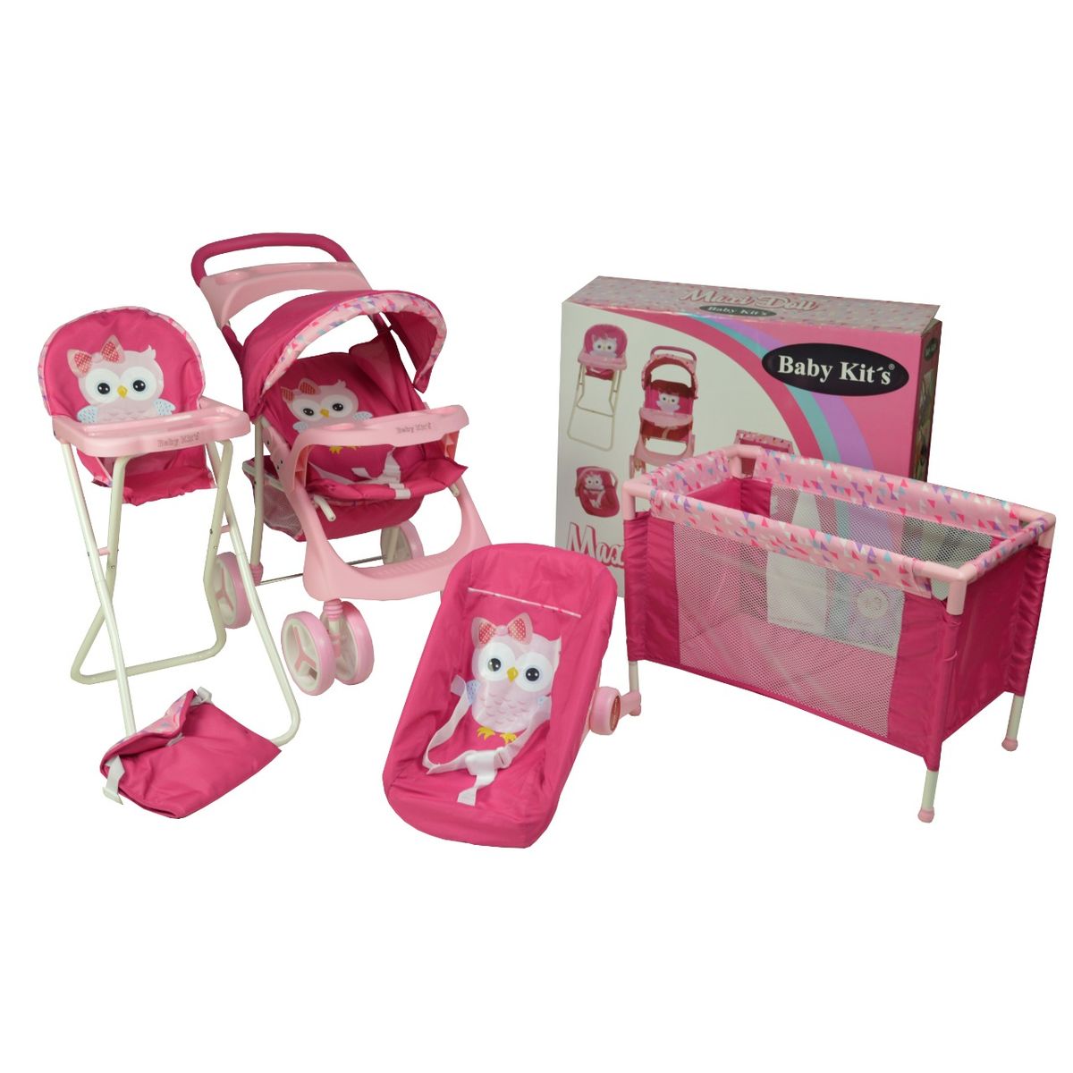 BABY KITS - Set de Accesorios para Muñecas 5 en 1 UNICORNIO