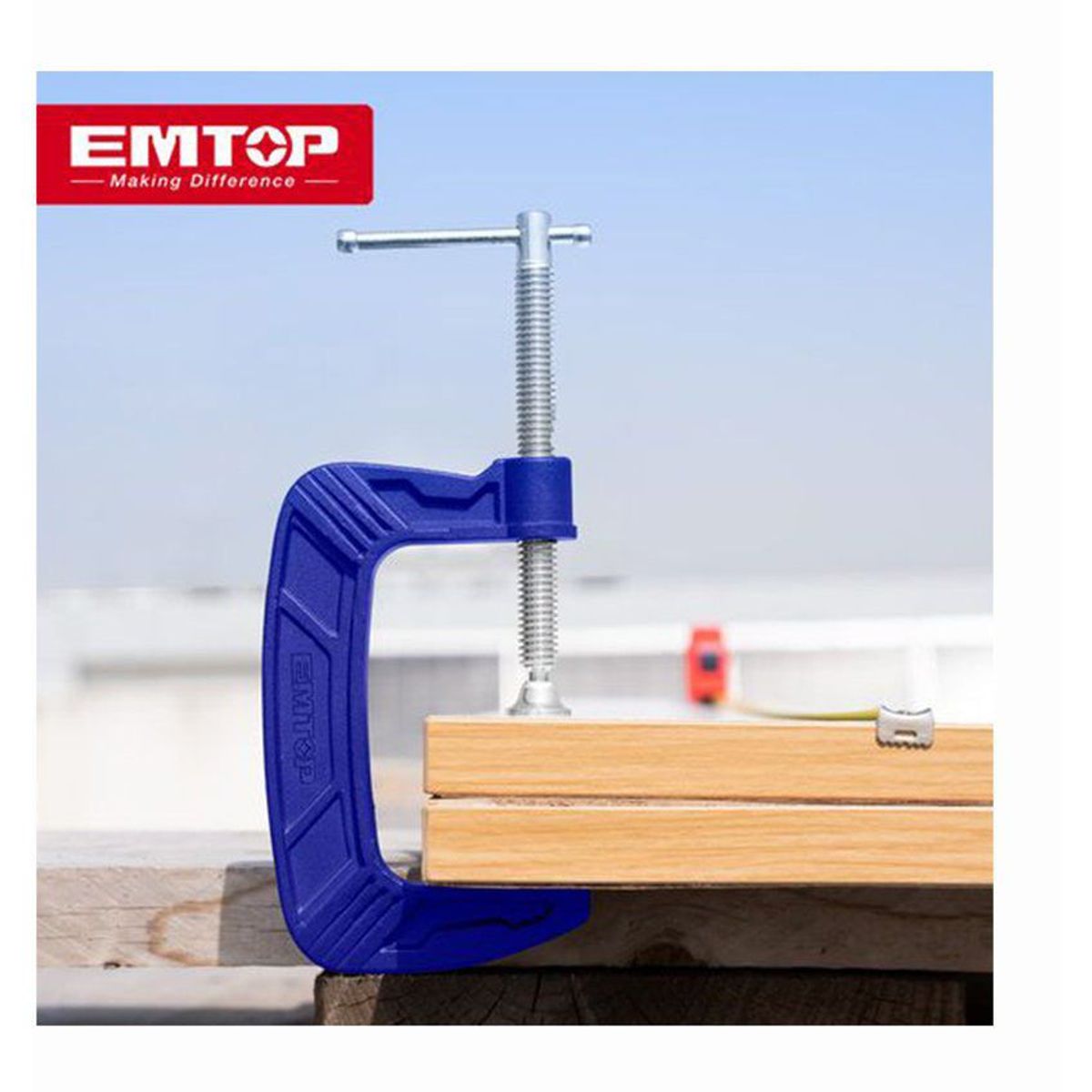 EMTOP - PRENSA EN G O C 4´ 100MM CARPINTERÍA PROFESIONAL EMTOP - ECLPG0401