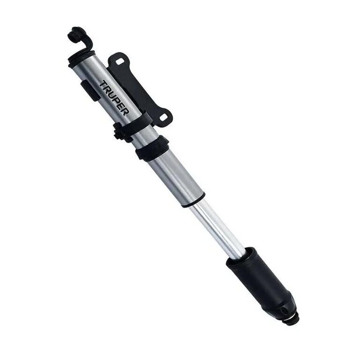 TRUPER - Inflador Portátil Bicicleta Pelotas Bomba Aire 75 PSI Truper