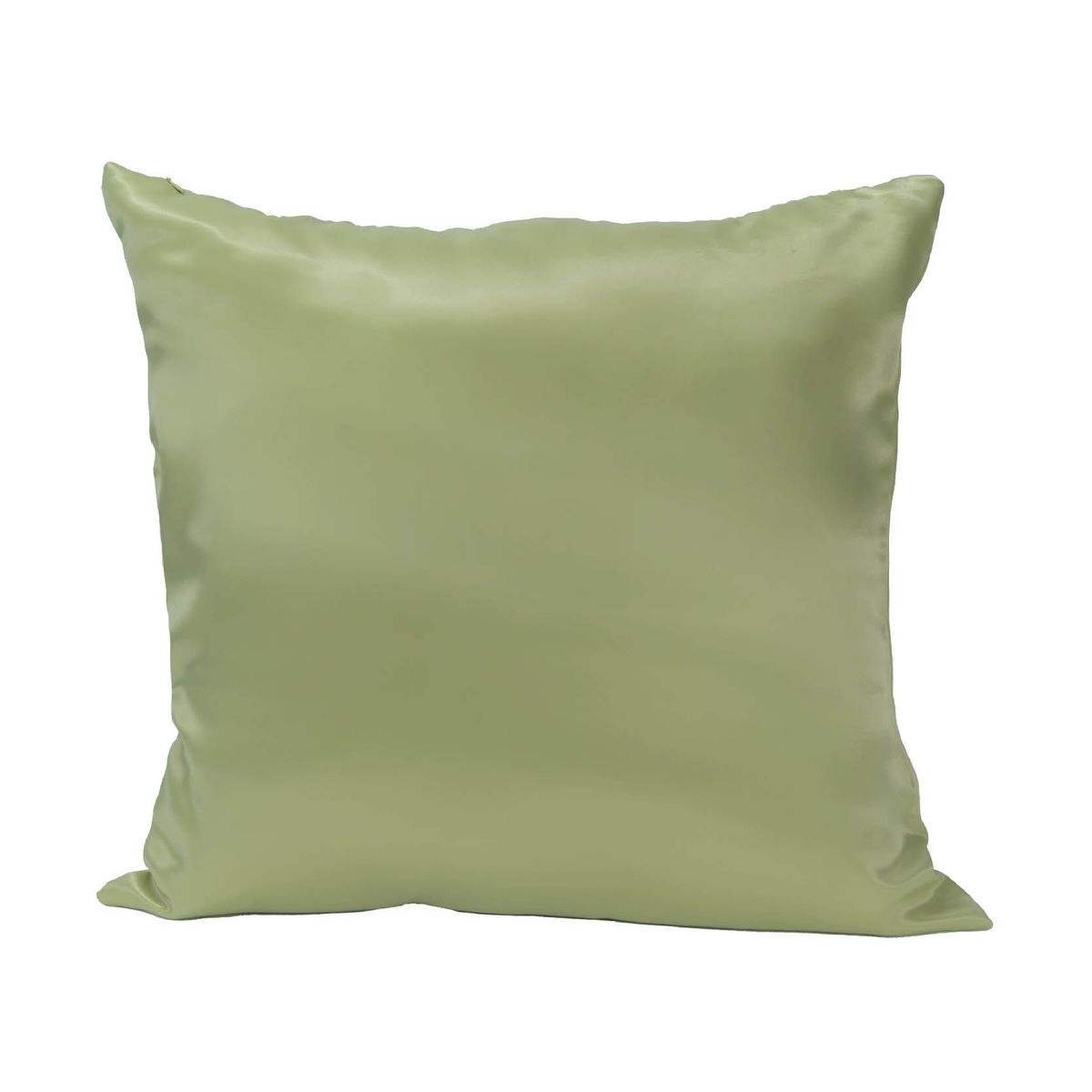 NIENNA HOME - Cojín Cuadrado Grande De Seda Color Verde Manzana Con Relleno Incluido