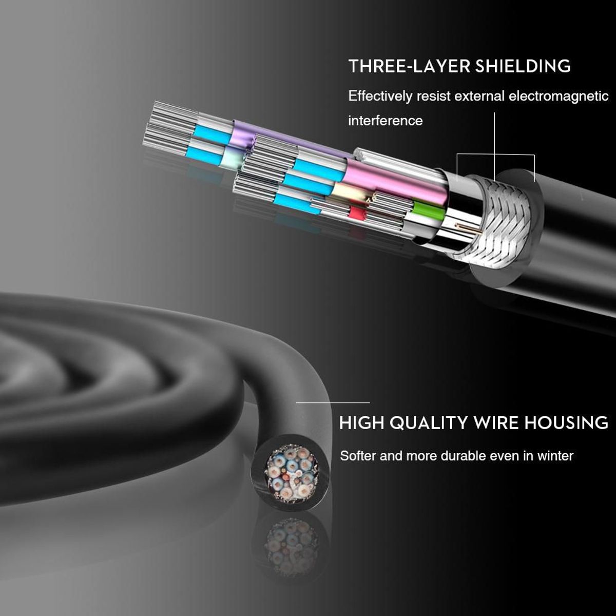 GENERICO - Cable Hdmi 2.0 4k Ultra Hd Alta Velocidad 3d 1.5 Metros 2160p - PVC