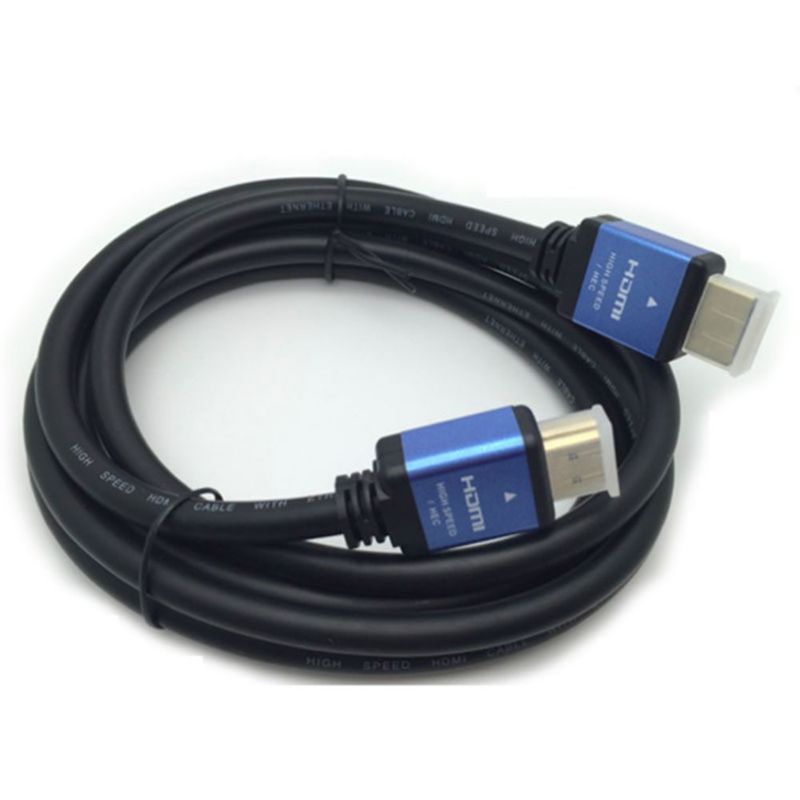 GENERICO - Cable Hdmi 2.0 4k Ultra Hd Alta Velocidad 3d 2 Metros 2160p - PVC