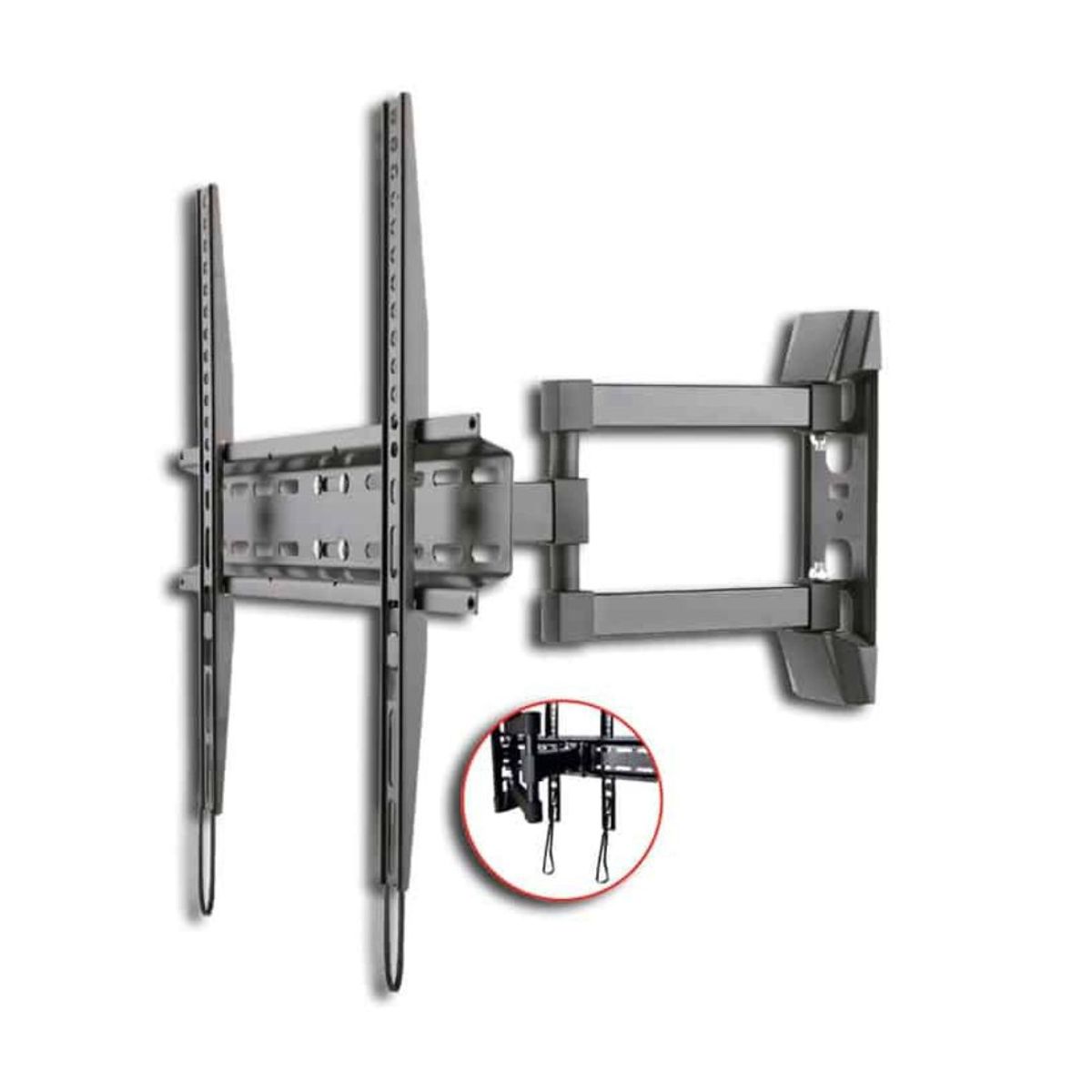 BATBLACK - Soporte Rack Tv 32 - 55 PuLG Batblack Bta28-443 Soporta 35kg