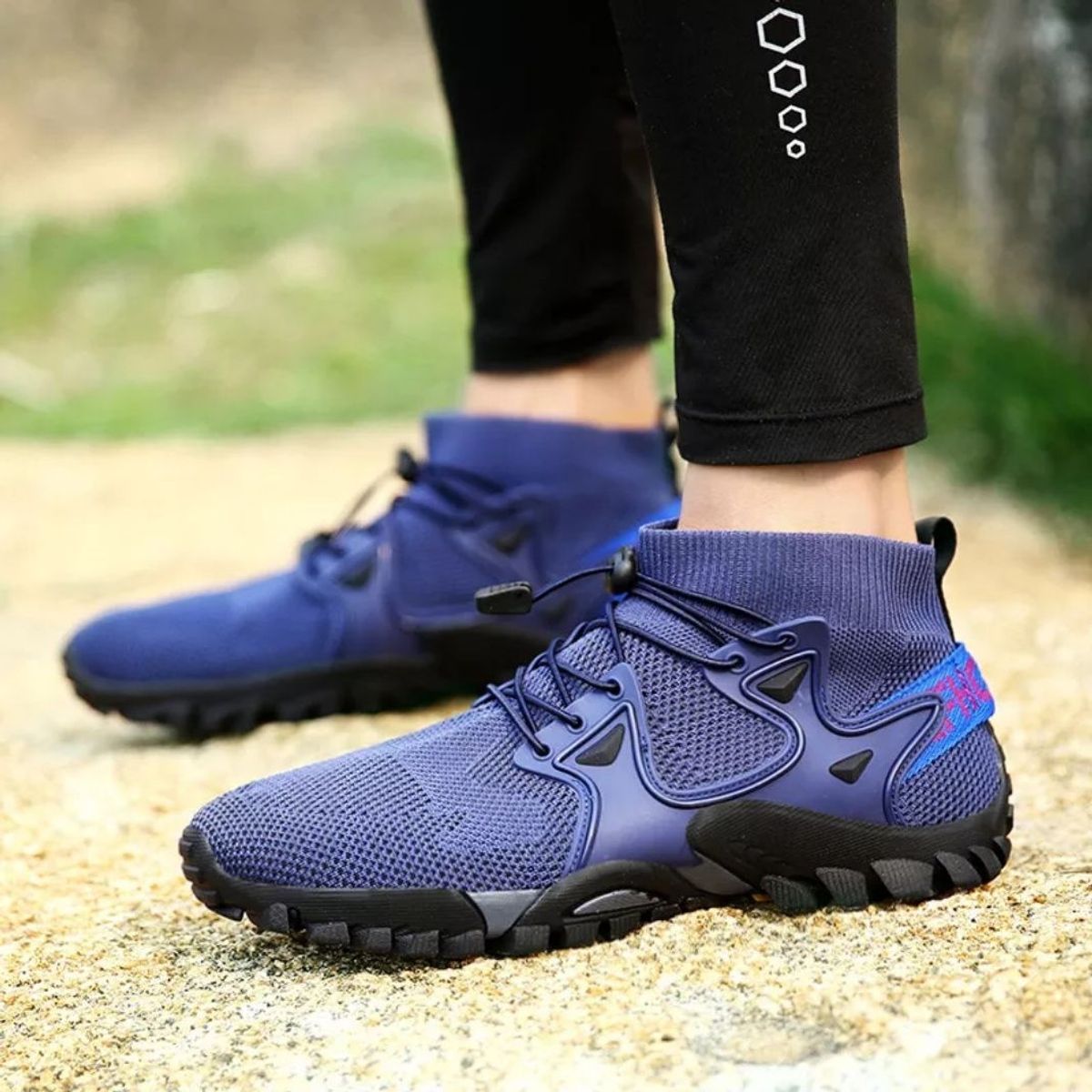 GENERICO - Zapatillas Trekking  Aqua&Moda Trekk1AA AZUL