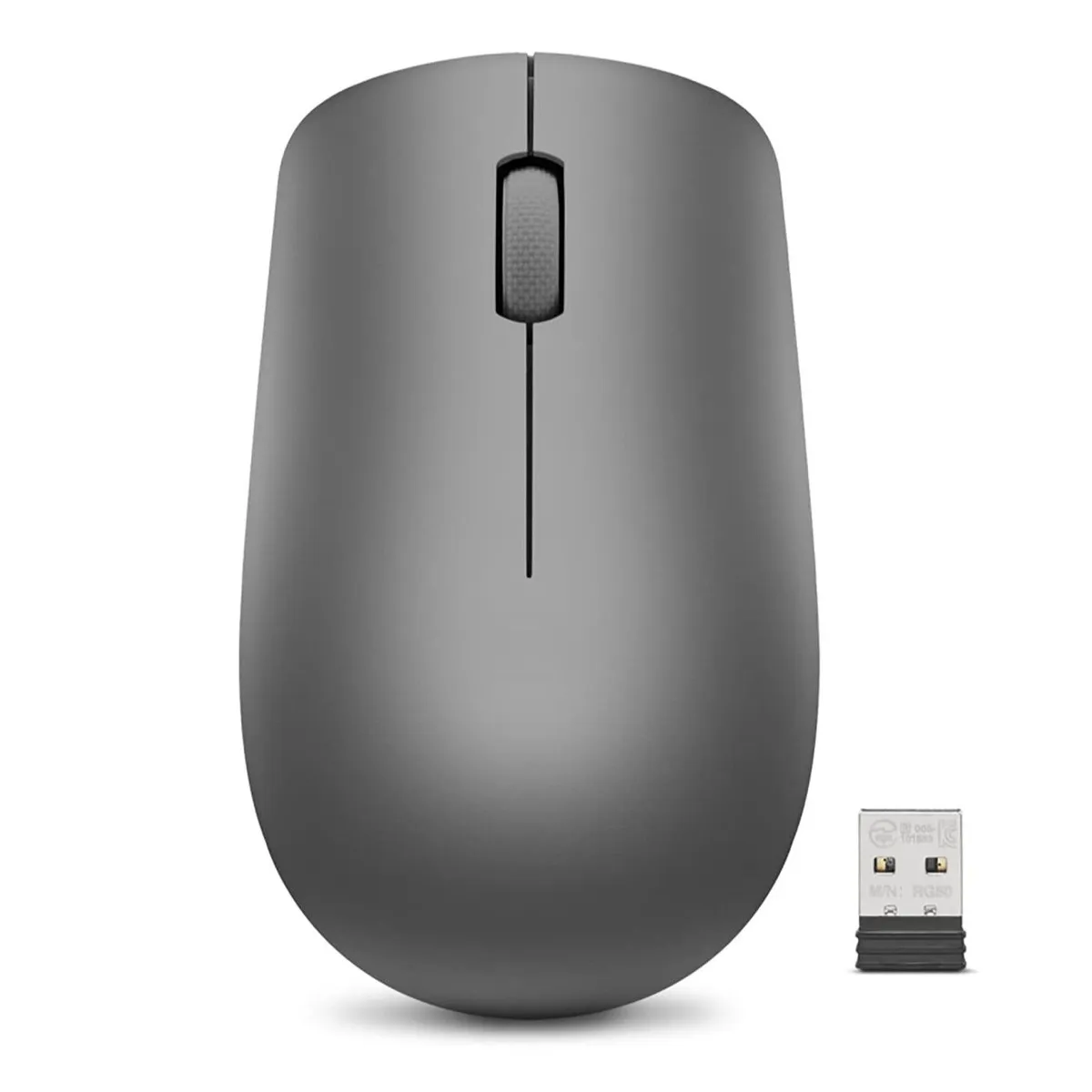 LENOVO - Mouse Lenovo 530 Ambidextro RF inalámbrico Óptico Gris - GY50Z49090