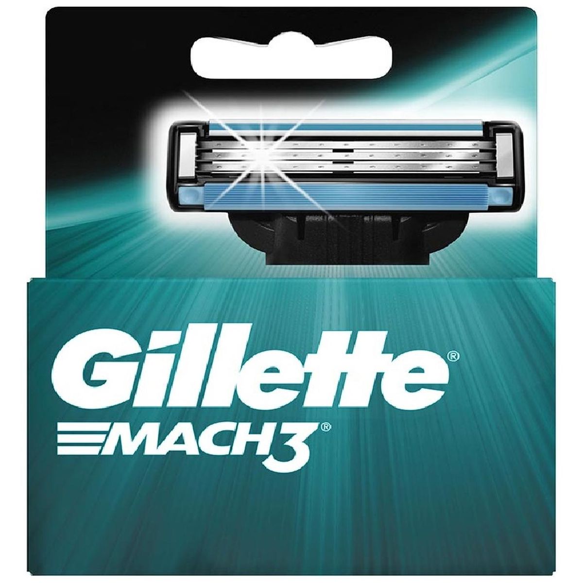 GILLETTE - Gillette Mach3 Cartuchos para Afeitar 2 unidades